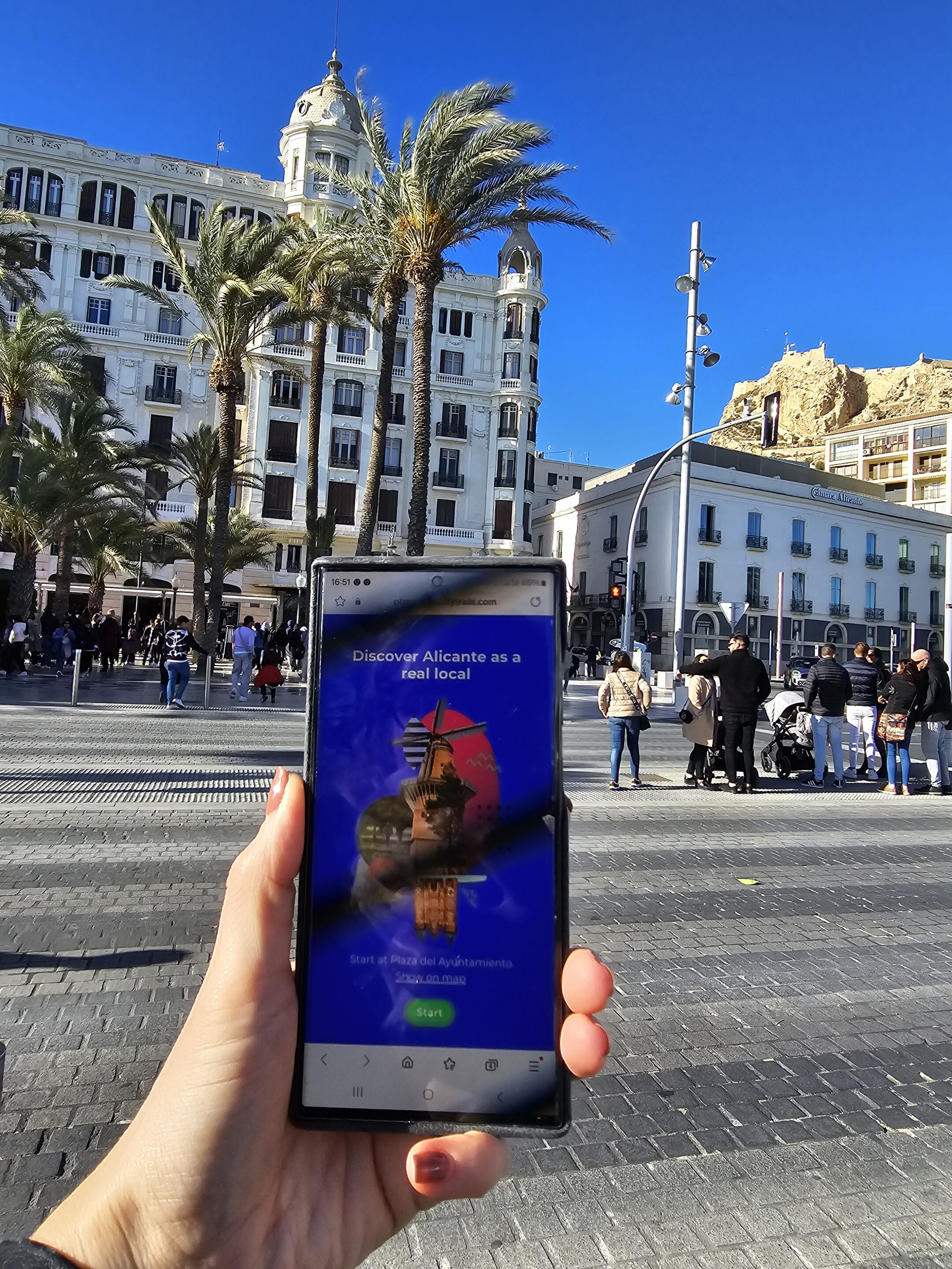 Speel het alicante spel